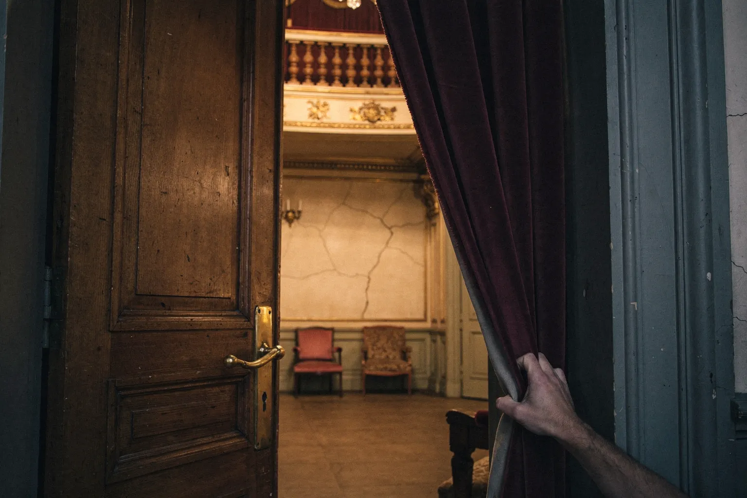 A private cultural threshold opened after hours for an intimate evening experience